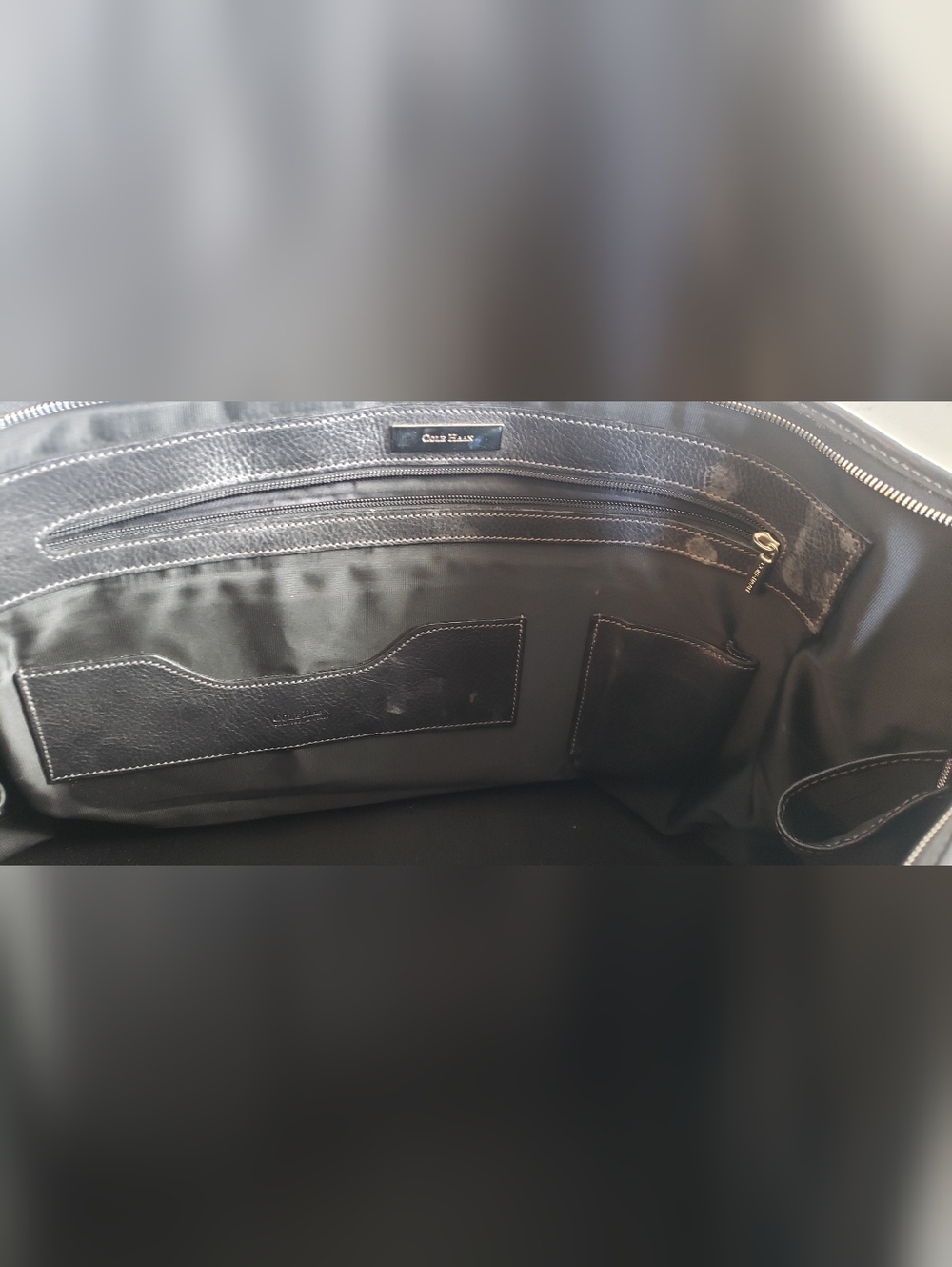 Cole Haan Leather Duffle Bag - Picture 7 of 11